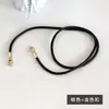 Cuerda de piel de vaca genuina de 6 mm, cordón para envolver, correa de muñeca DIY, correa para bolso cruzado, accesorios de correa de hombro de piel de vaca, correa de repuesto para llevar en la mano, correa de mochila al por mayor