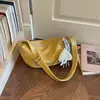 Bolsas Xiaomi Mi estilosas de nicho para mulheres 2026 nova bolsa de ombro única estilosa de luxo leve bolsa transversal casual simples retrô com personalidade