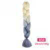 Xuchang en stock, trenza de doble color, trenza jumbo, peluca africana, trenza sucia, trenza degradada, cabello, venta al por mayor