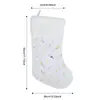 Calcetines Navideños Transfronterizos, Calcetines de Regalo para Niños, Colgantes de Árbol de Navidad, Bolsas Decorativas para Dulces, Colgantes Decorativos para el Hogar Navideño