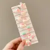 Goma Elástica para Niñas Lazo para el Cabello Lindo para Bebé No Lastima el Cabello Cuerda para el Cabello Banda para el Cabello del Pulgar Pequeño del Bebé Cuerda Simple para el Cabello Tocado