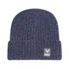 Chapéu Masculino de Inverno Quente com Forro de Fleece Espessado de Chenille Resistente ao Frio Chapéu de Tricô Chapéu Frio Transfronteiriço Proteção para as Orelhas Chapéu de Lã