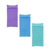 Sofá inflable de agua con doble fila flotante y forma de cisne sandía para tomar el sol, colchón inflable reclinable, colchoneta de playa, anillo de natación