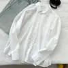 Top Azul Klein para Mujer Otoño/Invierno 2026 Nuevo Diseño de Nicho Holgado Versátil Casual Camisa Chaqueta