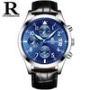 Ontheedge Ruizhi Source RZY028 Reloj de Pulsera de Cuarzo para Hombre con Correa de Acero para Negocios y Comercio Exterior