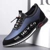 Zapatos de Hombre Estilo Nuevo Zapatos de Cuero para Hombre Zapatos de Cuero Casual de Moda Zapatos sin Cordones Estilo Coreano Zapatos Casuales Transpirables Venta al por Mayor