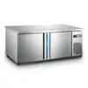 Mesa de Trabajo Refrigerada y de Conservación Muxue Acero Inoxidable Congelador Sin Escarcha Cocina de Hotel Refrigerador Industrial Enfriado por Aire Sin Escarcha