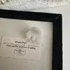 Clip de Agarre Lateral Pequeño de Alta Gama Simple Etiqueta Dorada Estilo Coreano Clip para el Flequillo Roto Refinado Retro Acético Elegante Accesorios para el Cabello