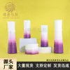 Botellas de set de cuidado de la piel tipo reloj de arena en stock, 30 ml-120 ml, botellas de vidrio cónicas para loción acuosa, botellas dispensadoras de crema de 50 g, materiales de embalaje