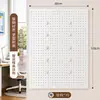 Estante de almacenamiento para tablero de clavijas tablero de clavijas agujero redondo tablero metálico perforado pared entrada puerta recibidor tablero colgante estante de almacenamiento de pared