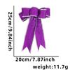 Laço de Natal Grande 25cm Pendente Decoração Árvore de Natal Adereços Decoração Festa de Fim de Ano Mini Laço