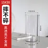 Adornos de Jarrón Anticaída de Acrílico, Arreglo Floral para Sala de Estar, Recipiente Hidropónico de Bambú Rico Transparente, Cubo de Flores Despertar de Lujo Ligero