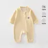 Roupas de Bebê Direto da Fábrica Estilo Quatro Estações Macacões com Zíper para Meninos e Meninas Loungewear de Seda e Caxemira