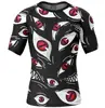 Verano 2024 Nuevo Comercio Exterior Europa y América Amazon Poceli Elfo Sueño Camiseta de Manga Corta Estampada Cuello Redondo Ropa de Fitness
