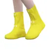 Capa de Chuva para Sapato Dia Chuvoso Impermeável à Prova d'Água Antiderrapante Espessada Resistente ao Desgaste Capa para Sapato Uso Externo Masculino e Feminino Calçados Altos para Chuva Galochas