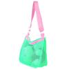 Bolsa de Malla para Guardar Conchas de Niños Transfronteriza Bolsa de Malla para la Playa Cruzada Colección de Conchas Bolsa de Playa Juguete Red de Almacenamiento Portátil