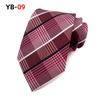 Poderosos Comerciantes Disponibles en Stock 2025 Camisa a Cuadros Británica de Alta Densidad Corbata Traje de Hombre Corbata de Negocios