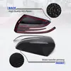 Modificación de Coche Adecuada para Mercedes-Benz W204 X253 W213 W222 Cubierta de Espejo Retrovisor, Cubierta Protectora de Espejo de Reversa, Fibra de Carbono