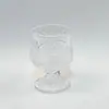 Decoraciones para Mesa de Comedor Vasitos Mini de Licor, Vasos para Licores Fuertes, Juego de Copas, Copas de Vino de Cristal Grabado, Estilo Retro de Lujo Ligero