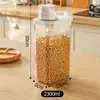 Caixa de Armazenamento de Grãos Alimentícios Pote Selado Pote de Armazenamento de Cozinha Pote de Armazenamento de Farinha e Feijão Balde de Arroz à Prova de Insetos e Umidade