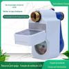 Medidor de água inteligente de furto vertical Spot Atacado IC Card Swipe Double Recharge Smart Water Card Engineering Medidor de água inteligente