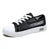 Zapatos de Malla Nuevos de Verano para Mujer, Transpirables, de Malla y Lona, Modernos, Combinan con Todo, para Estudiantes, Estilo Coreano, con Suela Suave