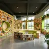 Estante de Chão Prateleira de Armazenamento Combinação Multicamadas Armário de Armazenamento de Livros Sala de Leitura Escolar Estante de Biblioteca Personalização