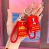 Barraca de Mercado Noturno 3D PVC Chaveiro Brinquedo Moderno Estilos Mistos Chaveiro Pingente de Mochila Presentes Pequenos Feitos à Mão