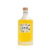 Ventas Directas de Fábrica En Stock Botella de Vino de Frutas 500ml Vidrio Vino de Ciruela Verde Botella para Sub-embotellado Redonda Transparente Rayas Verticales Fruta Helada