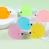 Três-Dimensional Pequeno Animal Ouriço Resina Artificial Pequenos Acessórios Casa de Brincar DIY Brinquedos Ornaments Pequenos de Mesa Decoração