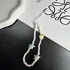 Corrente de Celular Nova Estilo Verão Fresca e Simples, Corrente de Celular Estilo Ins, Pingente de Estrela, Decoração Ccd, Cordão Curto para Pendurar, Acessório para Pendurar