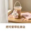 Pelúcia de Cachorro Cacheado Ursinho de Pelúcia Boneca Pingente de Bolsa Fofo Adorável Decoração de Mochila Chaveiro de Casal