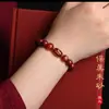 Autêntico Bracelet de Areia Dourada Roxa Pedra de Nascimento do Ano do Cavalo do Zodíaco de Alto Teor TikTok E-Commerce Dropshipping