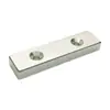Imán cuadrado fuerte fabricantes al por mayor Imán redondo de NdFeB lámina magnética rectangular imán fuerte magnético imán perforado
