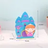 Ventas Directas de Fábrica Artesanías de Madera, Papelería de Oficina Creativa y Práctica, Portalápices de Castillo de Princesas de Dibujos Animados con Logo Imprimible