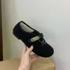 Zapatos de Piel de Lana Engrosada para Mujer para Usar Afuera en Otoño e Invierno Zapatos de Algodón Forrados de Borrego con Suelas Planas Suaves y Calientes Zapatos Mary Jane Perezosos para Mujer
