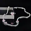 Amor Transfronterizo Circonita Sintética Dos Piezas Dulce Fresco Refinado Elegante Anillo Collar r1707-x8300