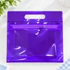 Bolsa de embalaje de PVC de película plástica, bolsa de lavado, bolsa de almacenamiento de archivos de PVC esmerilado, bolsa de cosméticos portátil de PVC