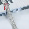 Acessórios de Vestuário de 1,8cm Acessórios para Joias DIY Tiras de Strass Quente Adesivos de Resina Termofusíveis Fita de Diamante Renda de Diamante