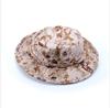 Chapéu Camuflado de Aba Redonda Estilo Americano, Chapéu Boonie para Exterior, Chapéu Redondo para Proteção Solar, Chapéu de Pescador, Boné Camuflado para Caminhada, Proteção Solar e Respirável