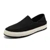 Sapatos de pescador slip-on sapatos preguiçosos sola macia respirável sapatos casuais palha tecida tecido de linho sapatos de pescador para o ar livre deslocamento sapatos de tecido