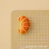 Imanes creativos para refrigerador, simulación de resina de horno, pastel de postre, decoración del hogar, pegatina de mensaje de decoración de refrigerador de dibujos animados