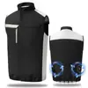 Roupa Camisa Ventilador Inteligente de Verão Personalizada Refrigeração e Resfriamento Transfronteiriça Colete de Ar Condicionado Roupas Esportivas para Pesca ao Ar Livre Proteção Solar