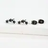 Pendientes de Acero Inoxidable Calados Transfronterizos Nuevos con Varios Diseños de Gatos, Renos, Abejas, Mariposas y Conejos en Stock