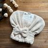 Gorro secador de pelo de Corea del Sur súper absorbente de vellón coralino sombrero de princesa cabello largo femenino absorbente secado rápido pañuelo para la cabeza gorro de ducha para mujeres embarazadas