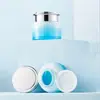 Boqi Embalagem Garrafa Vazia 120ml Sub-Garrafa Garrafa com Bomba 30g Garrafa de Vidro de Alta Qualidade Estilo Prata Imprimível