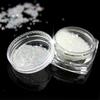 Accesorios para uñas calientes transfronterizos DIY caviar cuentas de vidrio coloridas 1.1-1.5mm cuentas blancas AB que no se decoloran
