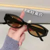 Óculos de Sol de Celebridade Estilo Igual de Yang Mi e Zhang Ruonan, Óculos de Sol Cat-Eye com Proteção UV, Óculos no Atacado para Homens e Mulheres