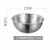 Cesta de Drenaje de Acero Inoxidable 304 Juego de Dos Piezas para Cocina Doméstica Lavado de Verduras Cesta de Drenaje de Agujero Fino para Lavar Arroz y Verduras