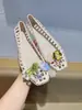 Sala de Transmisión en Vivo Recomienda Calurosamente Zapatos de Gelatina Coreanos, Joyería, Zapatos Pesados con Perlas, Accesorios de Flores, Colgantes de Borlas, Zapatos de Cristal con Flores